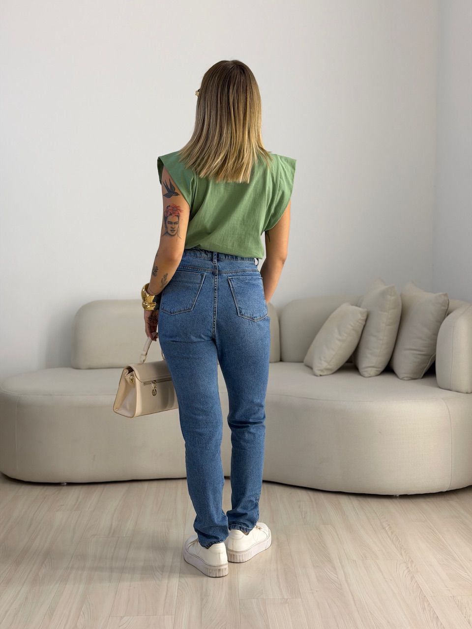 BLUSA MAITÊ CF MUSCLE verde