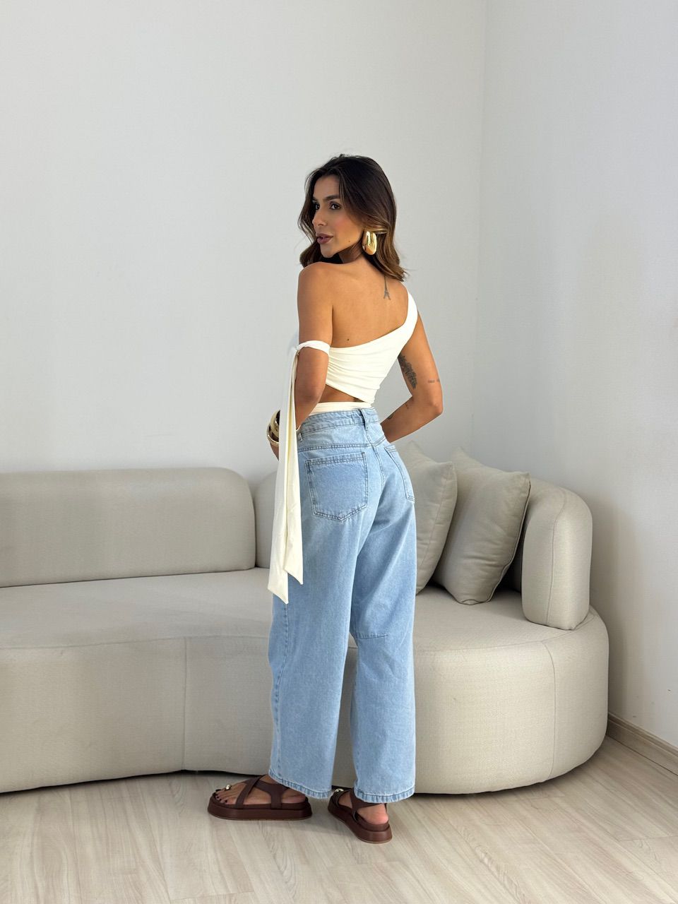 BLUSA MAJU CF AMARRAÇÃO OFF