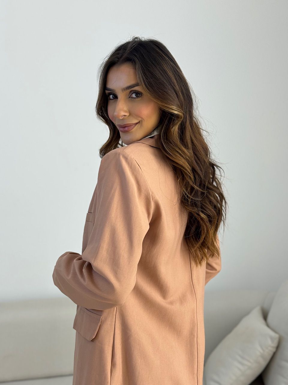 CONJUNTO LAVÍNIA BLAZER CAPUCCINO 