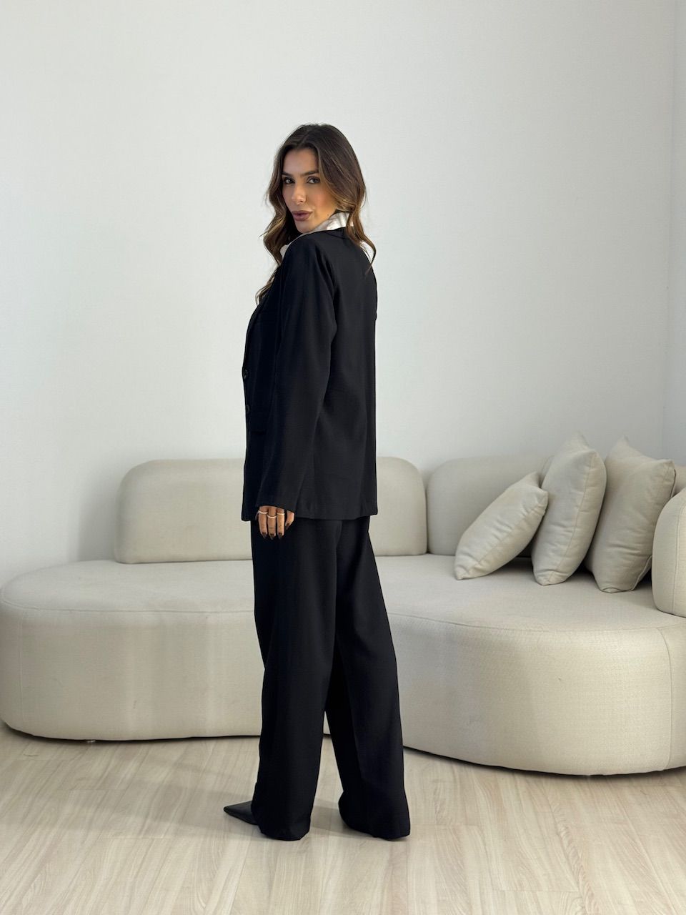 CONJUNTO LAVÍNIA BLAZER PRETO