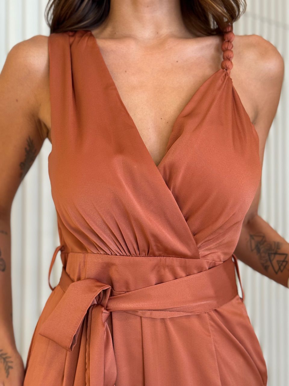 MACACÃO RAQUEL FAIXA TELHA