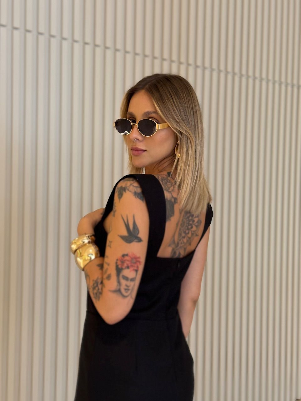 VESTIDO VANESSA CURTO PRETO