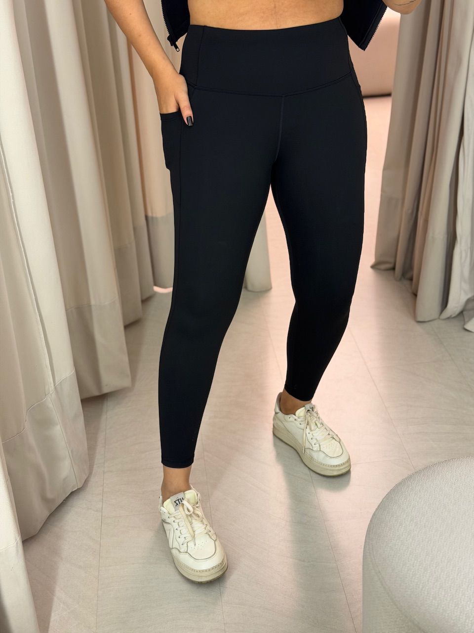 CALÇA CELINE FITNESS PRETA - 0076930033 - CAROLLA FERRARO