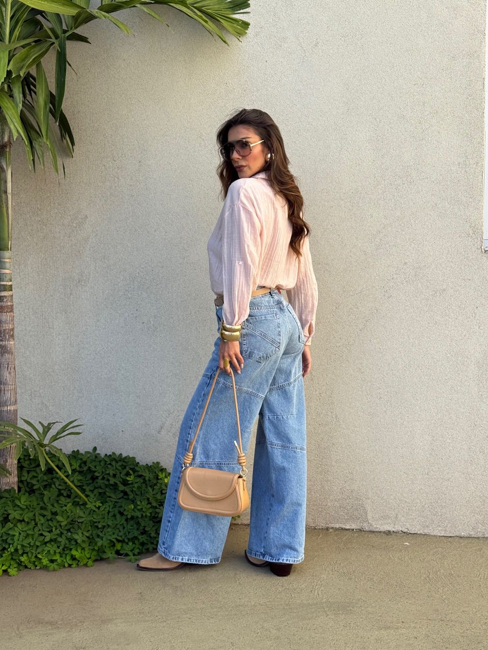 CAMISA MARIA ISIS GOLA BABY PINK