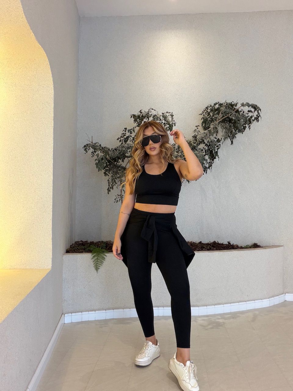 TOP JULIETA FITNESS PRETO