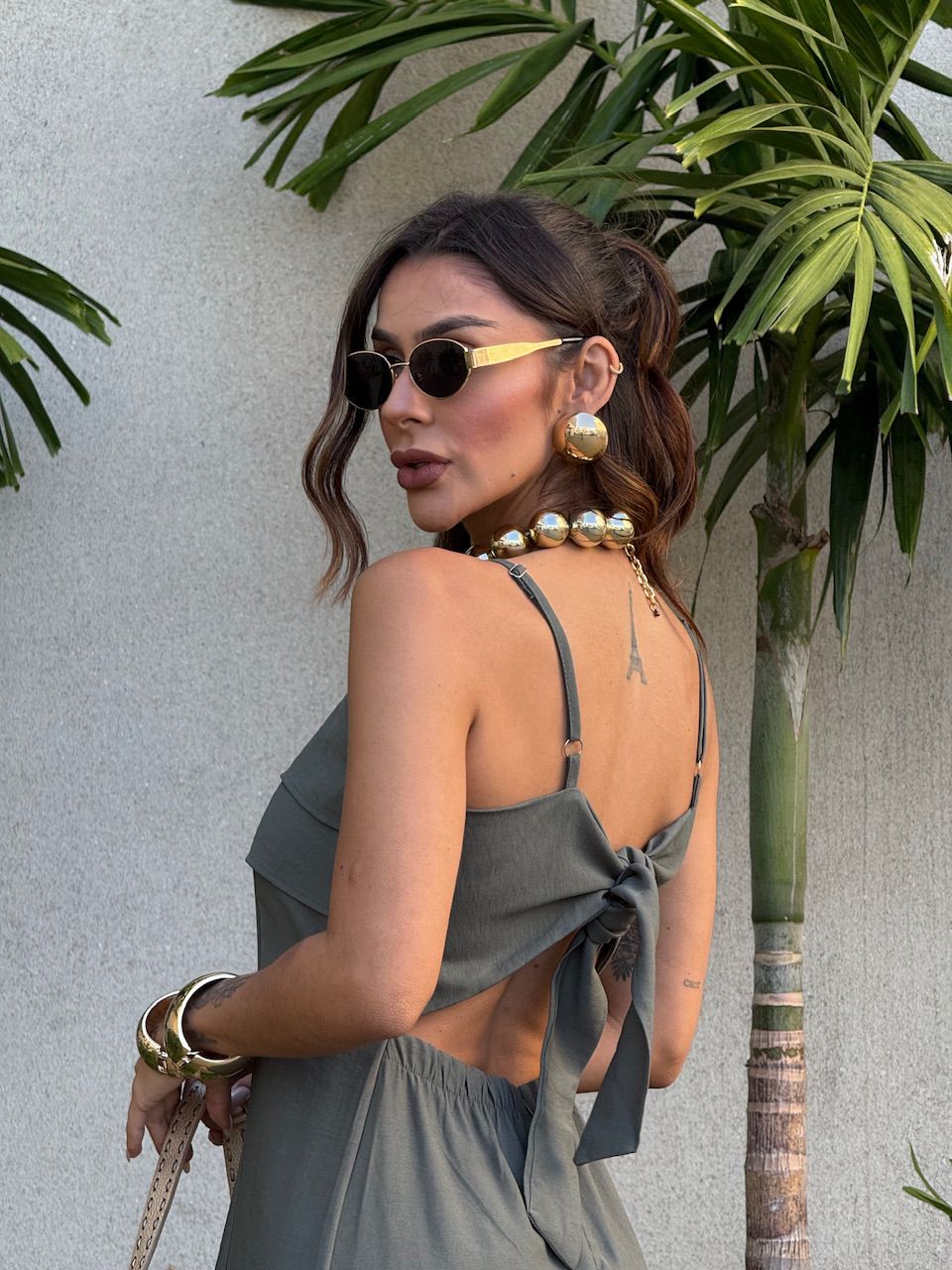 VESTIDO LARA ALÇA VERDE