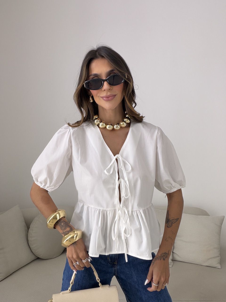 BLUSA MAFER AMARRAÇÃO OFF