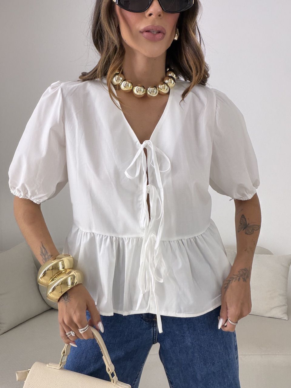 BLUSA MAFER AMARRAÇÃO OFF