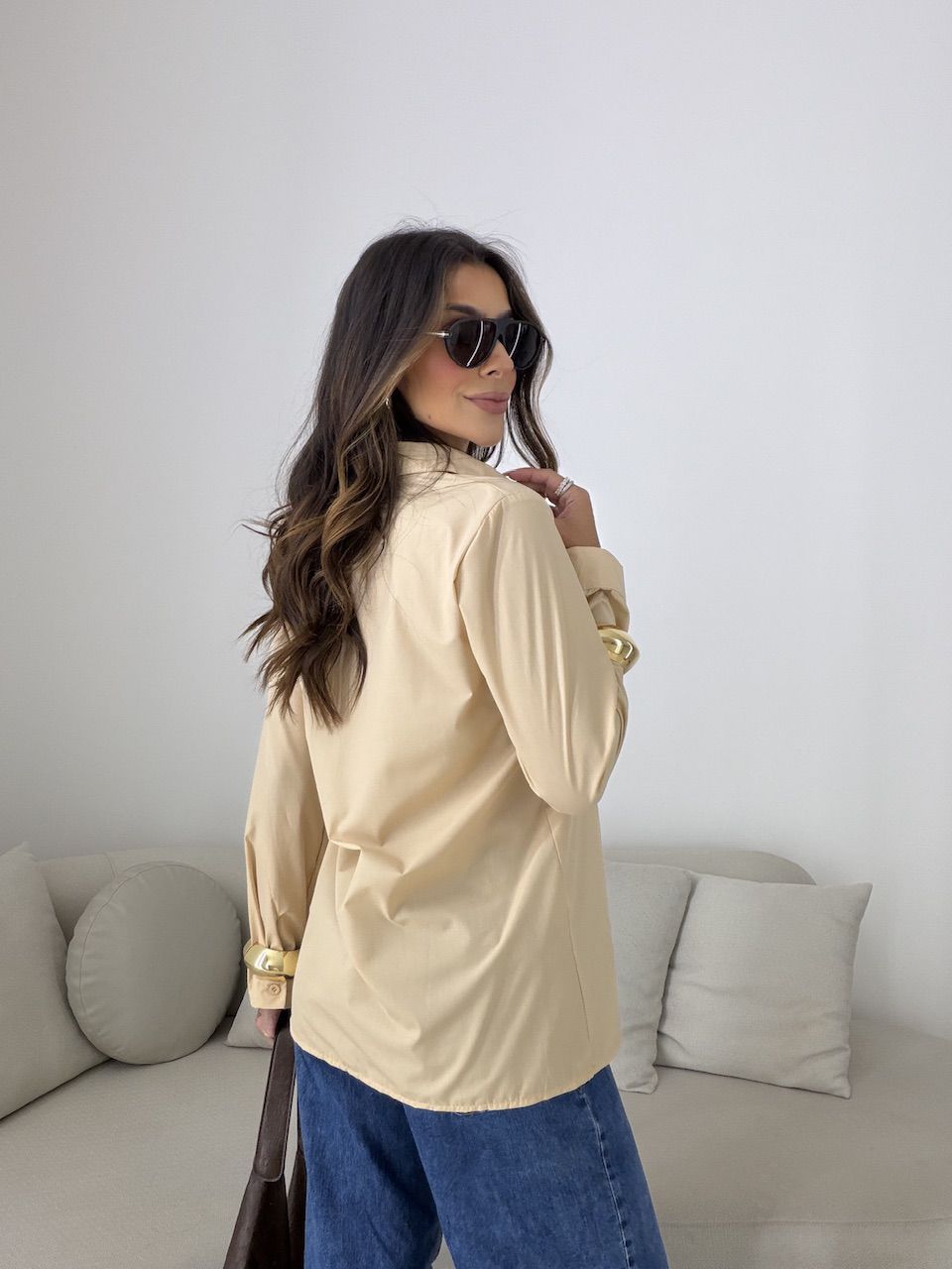 CAMISA ANA CLAUDIA BASIC NUDE