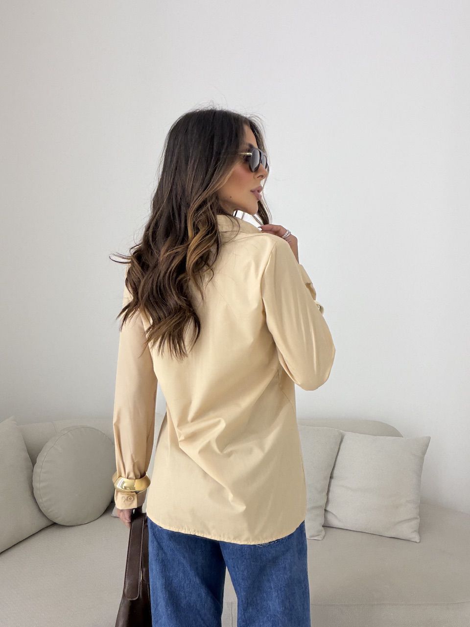 CAMISA ANA CLAUDIA BASIC NUDE