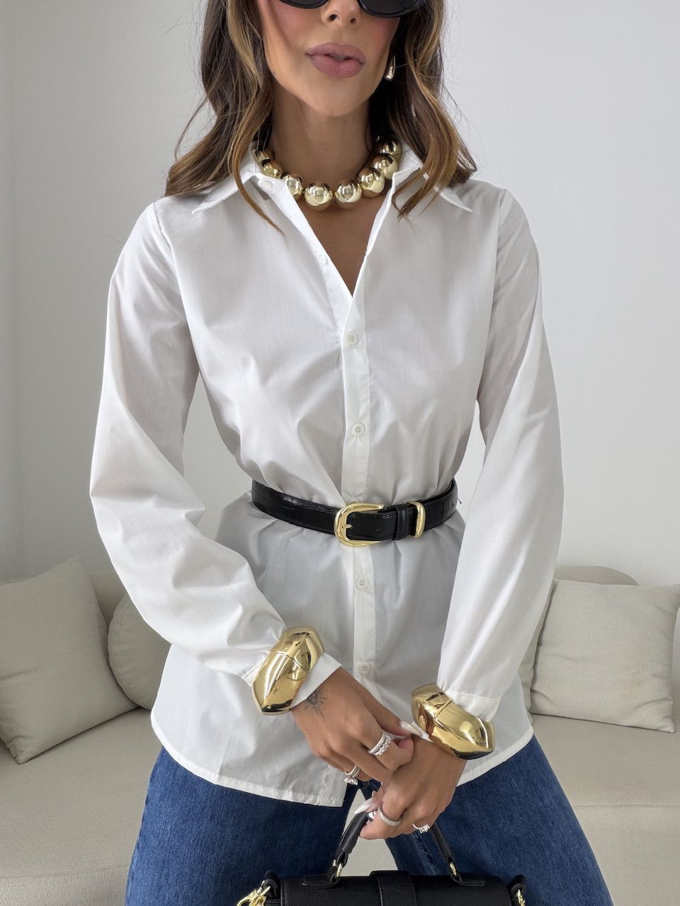 CAMISA ANA CLAUDIA BASIC OFF