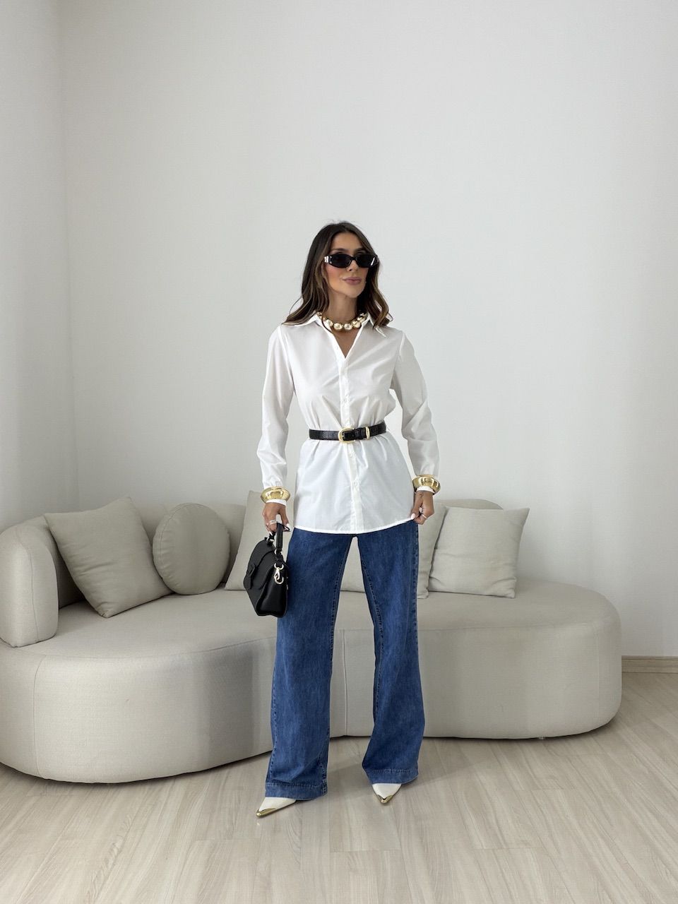 CAMISA ANA CLAUDIA BASIC OFF