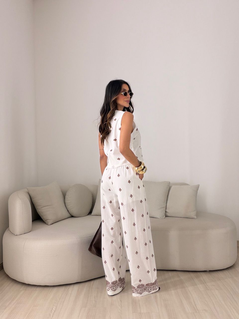 CONJUNTO GIOVANA BORDADO OFF