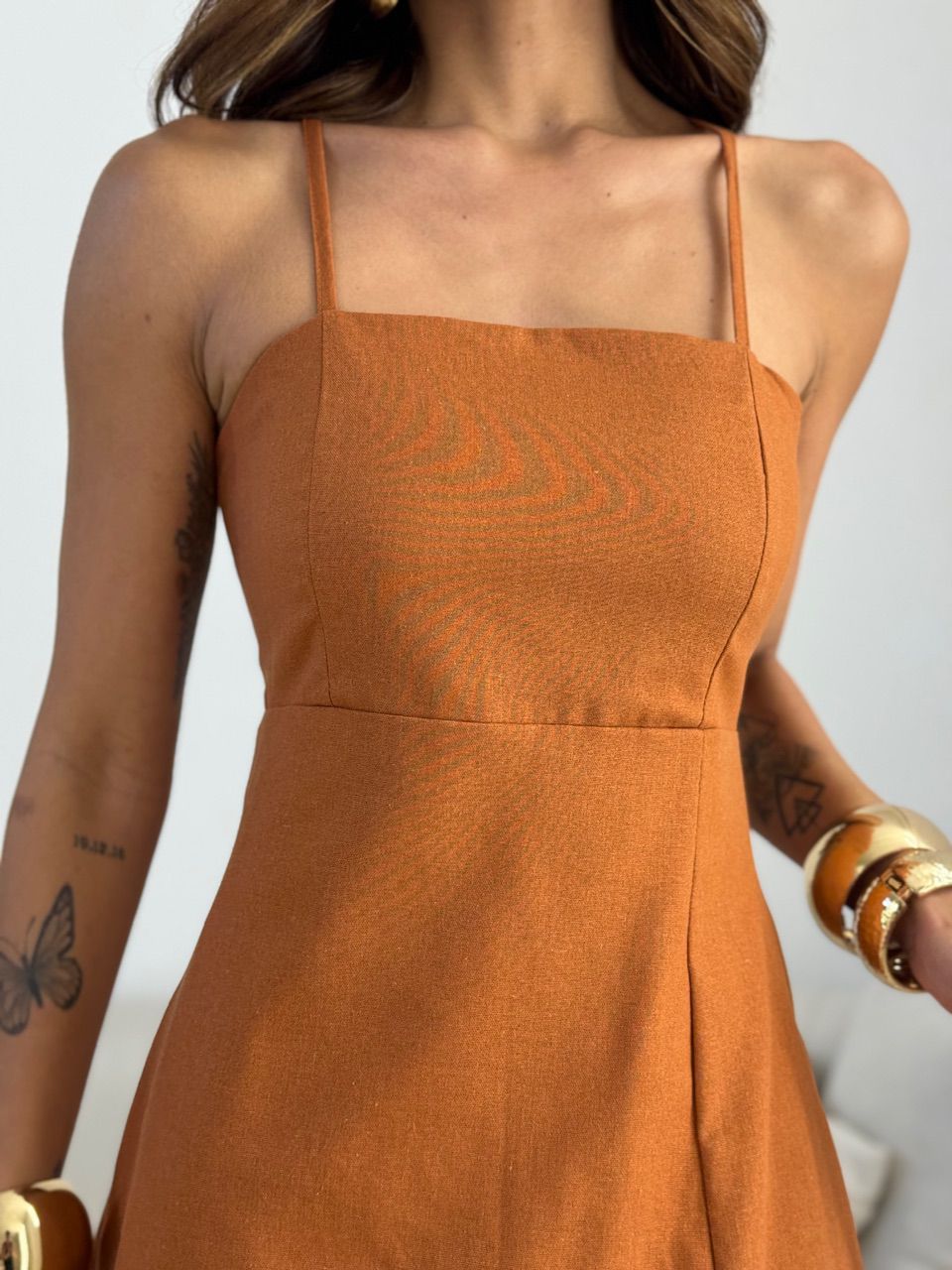 VESTIDO MÔNICA ALÇA TELHA