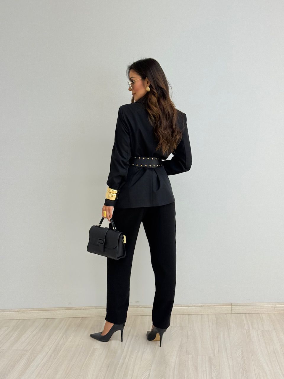 CALÇA MONALISA RETA PRETA