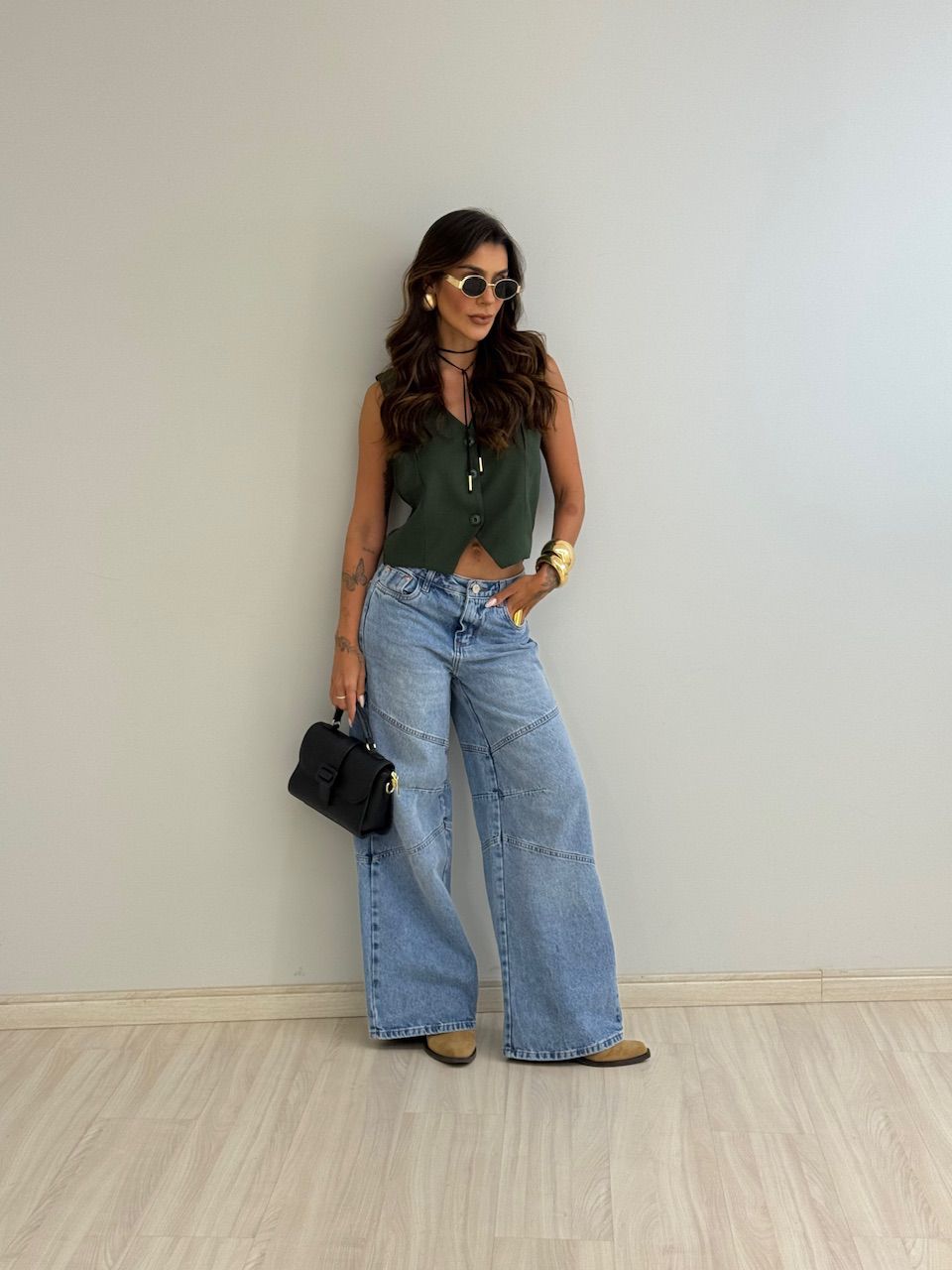 COLETE CLÉO ALFAIATARIA VERDE