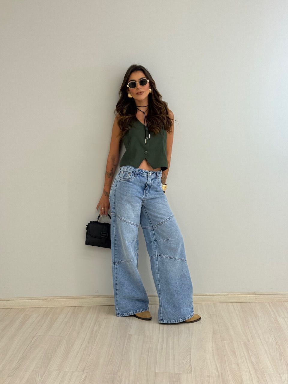 COLETE CLÉO ALFAIATARIA VERDE