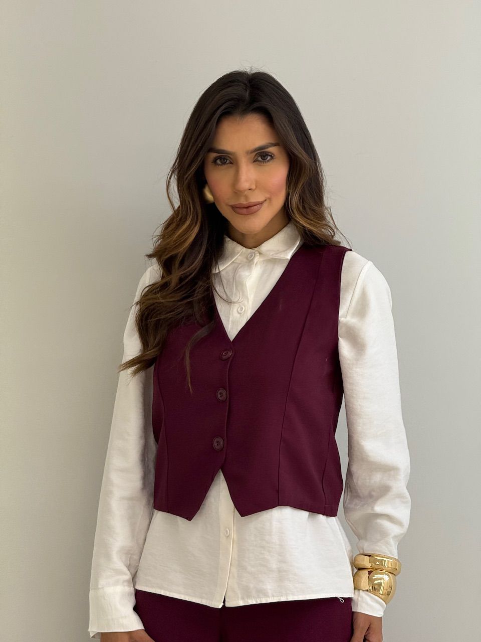 COLETE CLÉO ALFAIATARIA VINHO