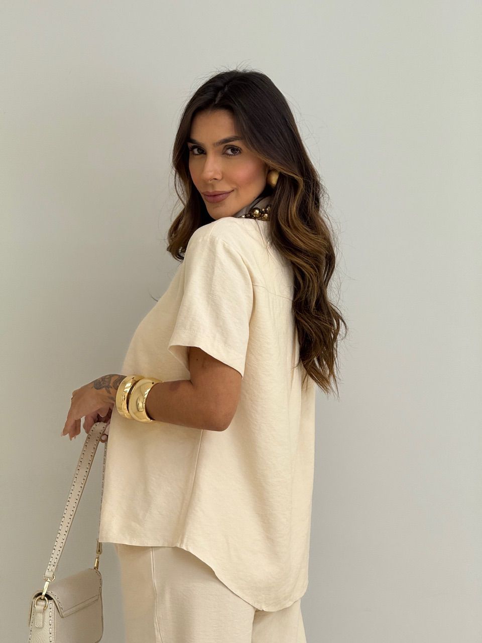 CONJUNTO JASMIN CALÇA AREIA