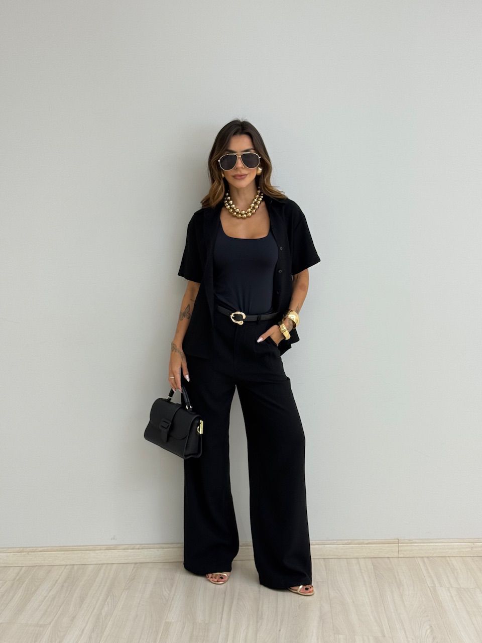 CONJUNTO JASMIN CALÇA PRETO