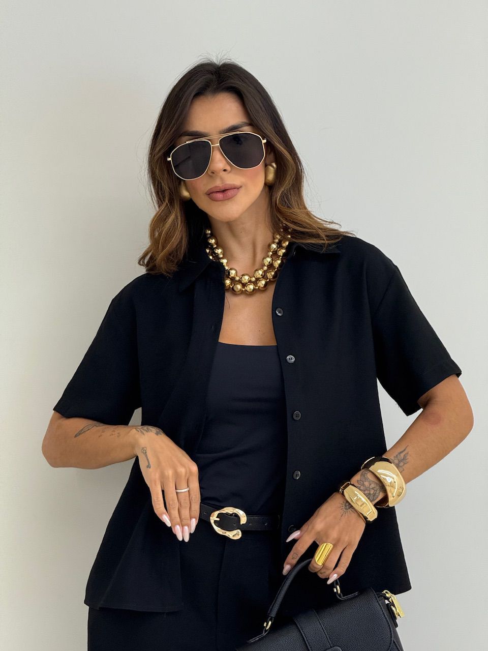 CONJUNTO JASMIN CALÇA PRETO