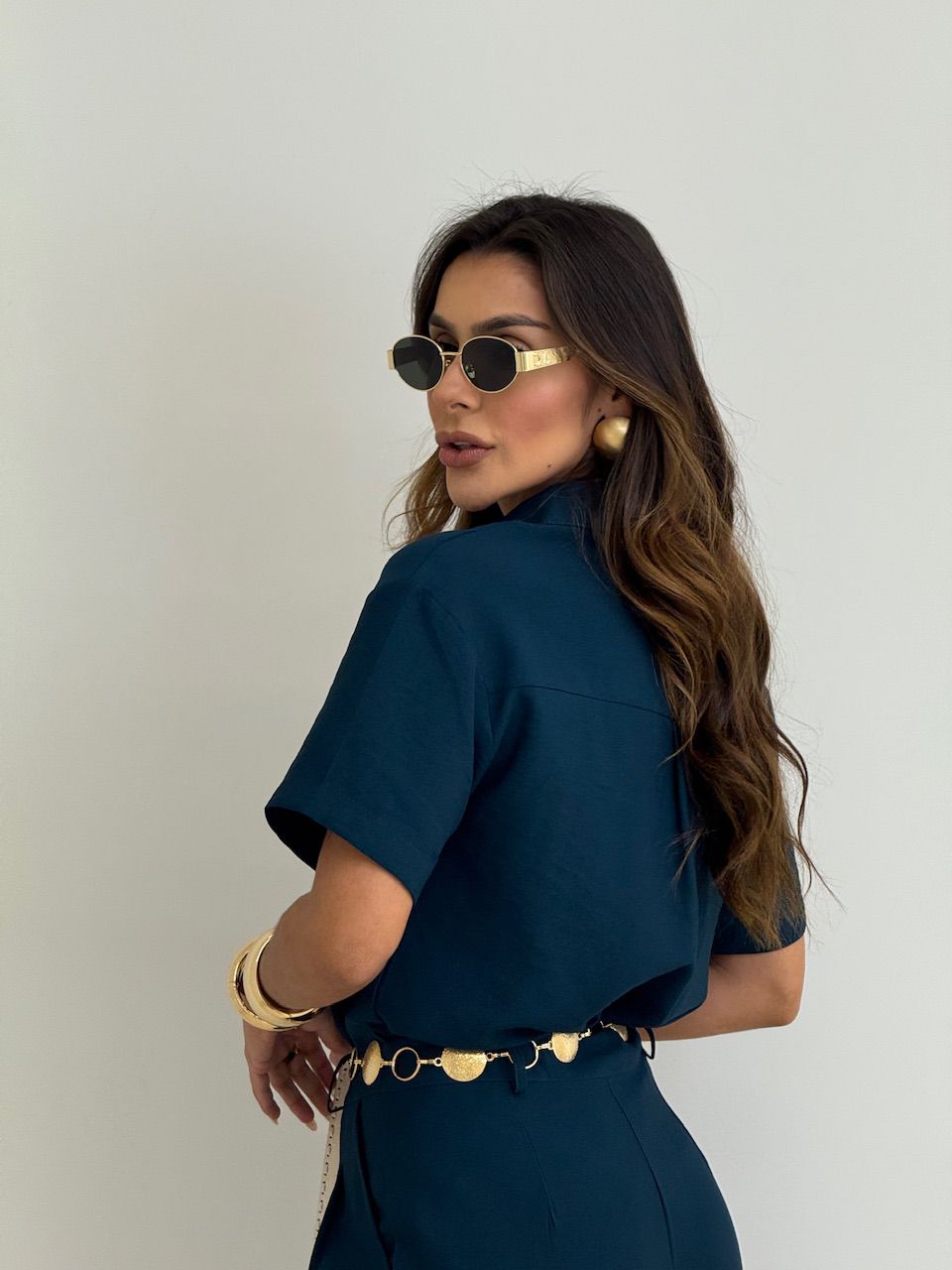 CONJUNTO JASMIN CALÇA VERDE