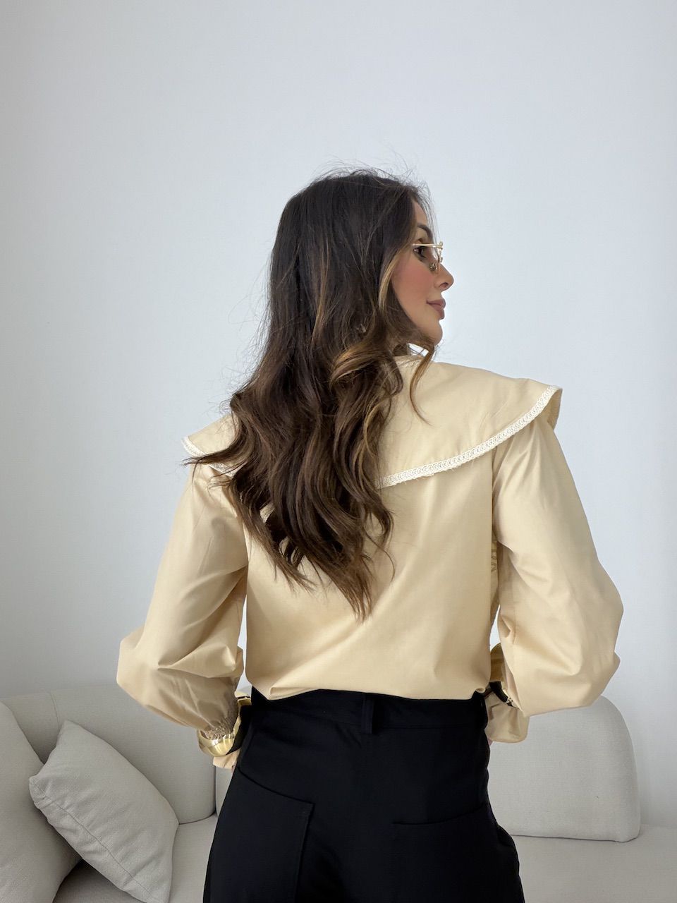 CAMISA MARTA BOHO NUDE