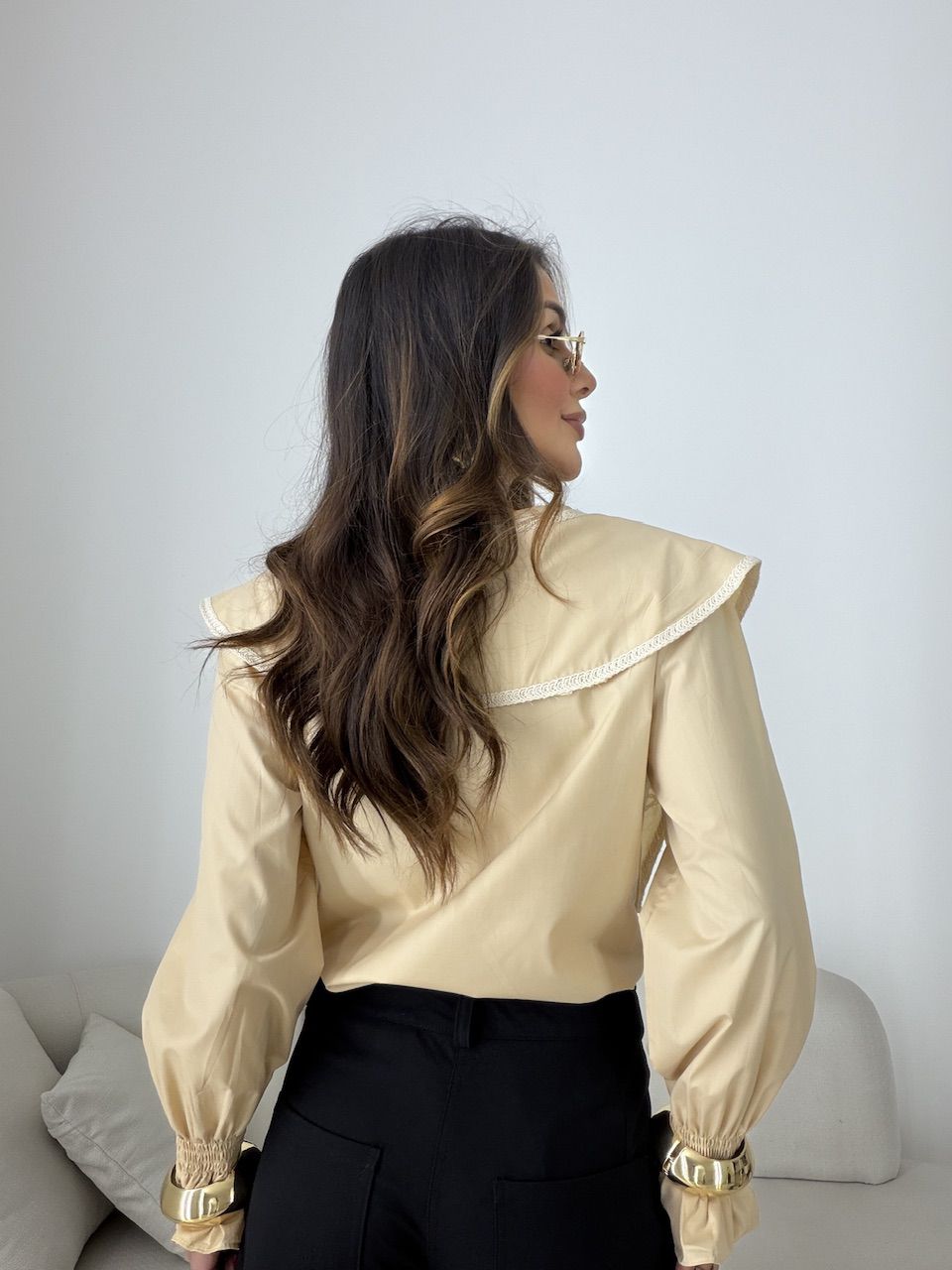 CAMISA MARTA BOHO NUDE