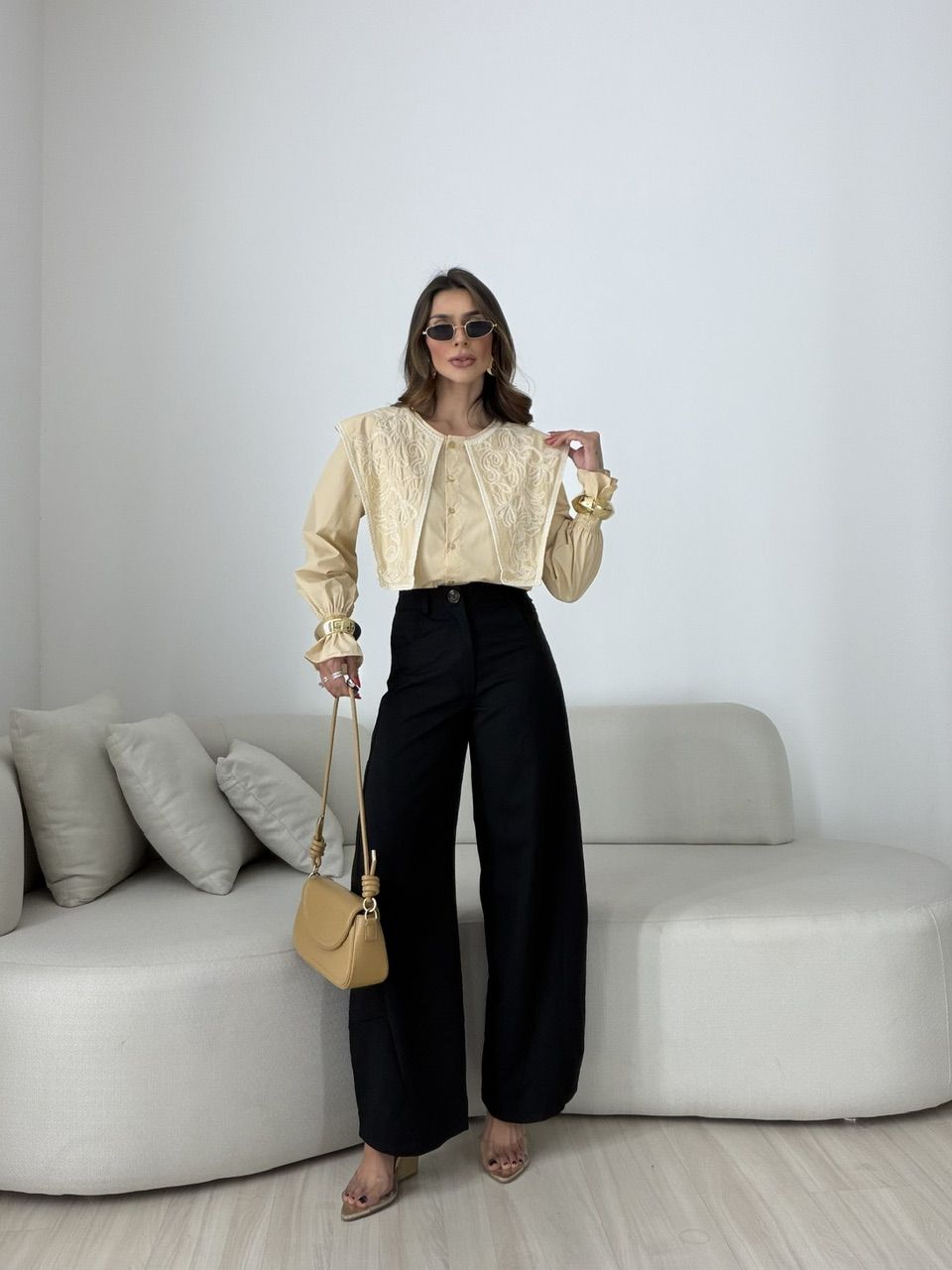 CAMISA MARTA BOHO NUDE