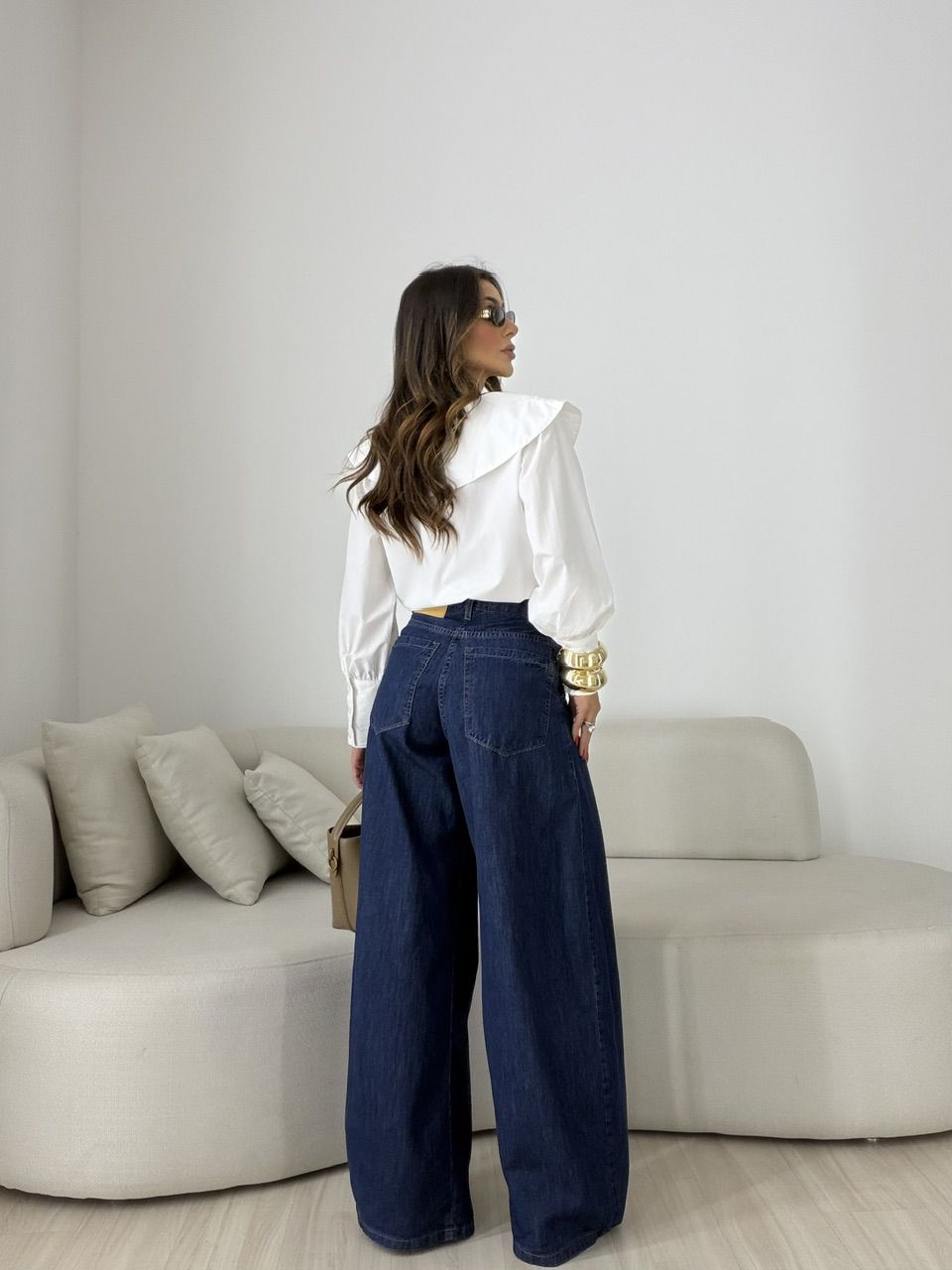 CAMISA SÔNIA GOLA BORDADA OFF