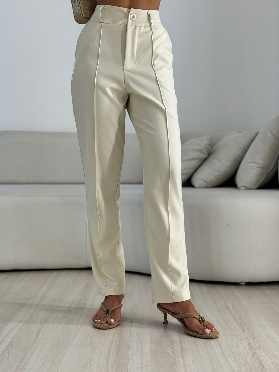 CONJUNTO MAVIE COLETE CALÇA AREIA