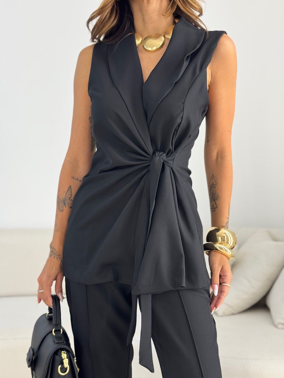 CONJUNTO MAVIE COLETE CALÇA PRETO