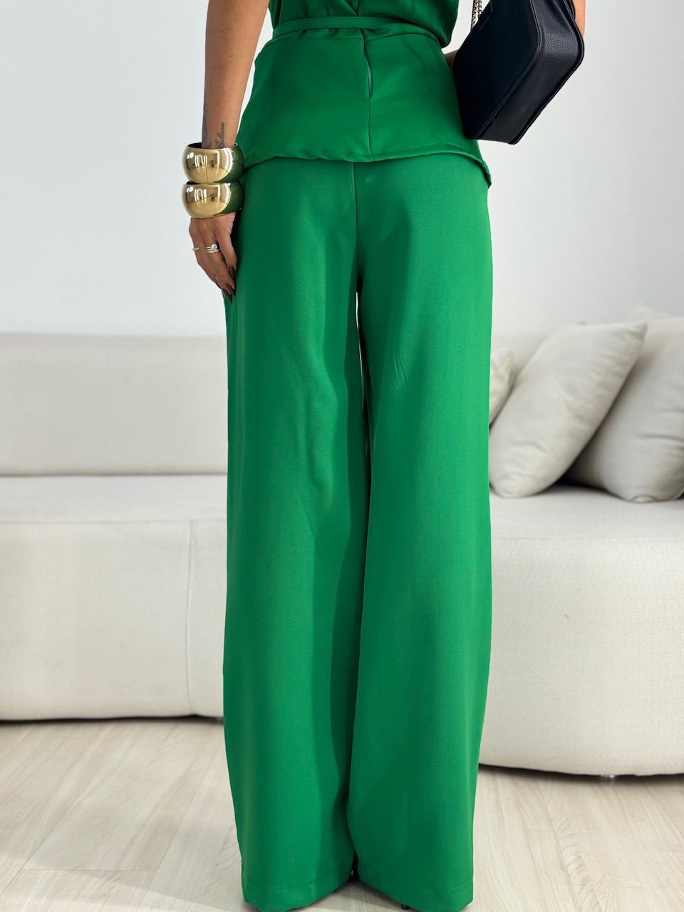 CONJUNTO ADÉLIA CALÇA verde