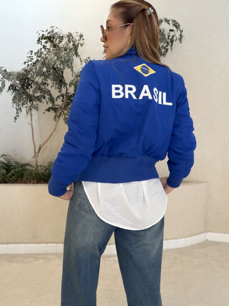 JAQUETA BRASIL AZUL