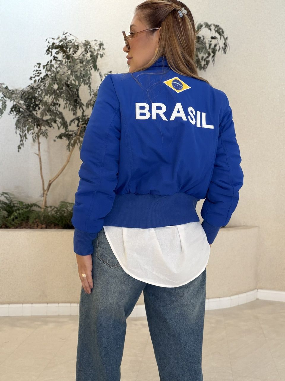 JAQUETA BRASIL AZUL