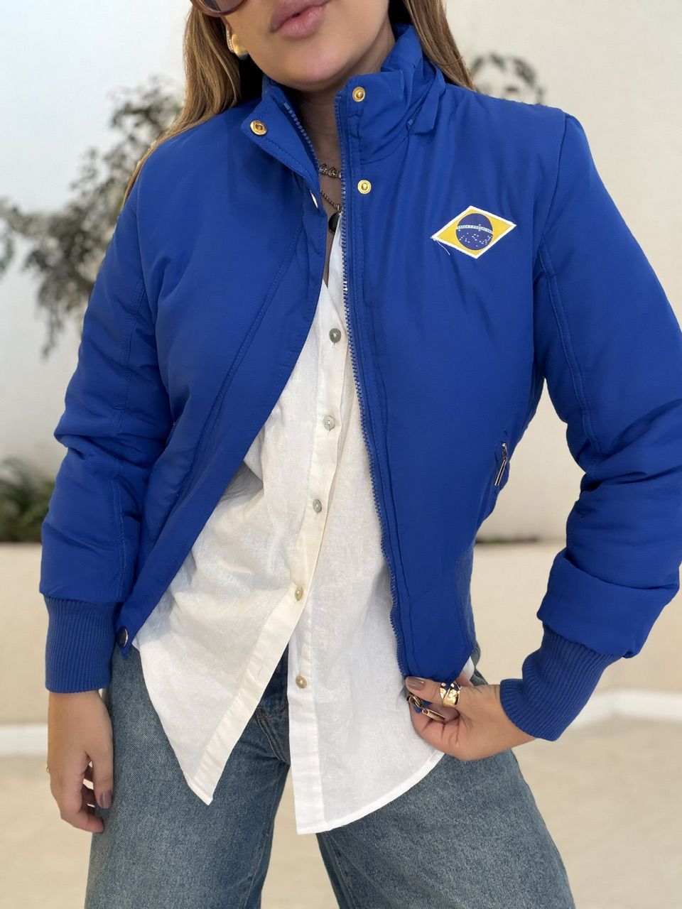 JAQUETA BRASIL AZUL