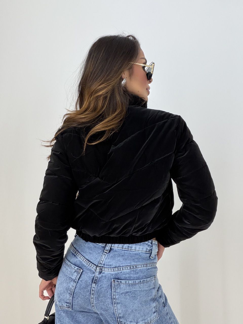 JAQUETA MALU PUFFER PRETO