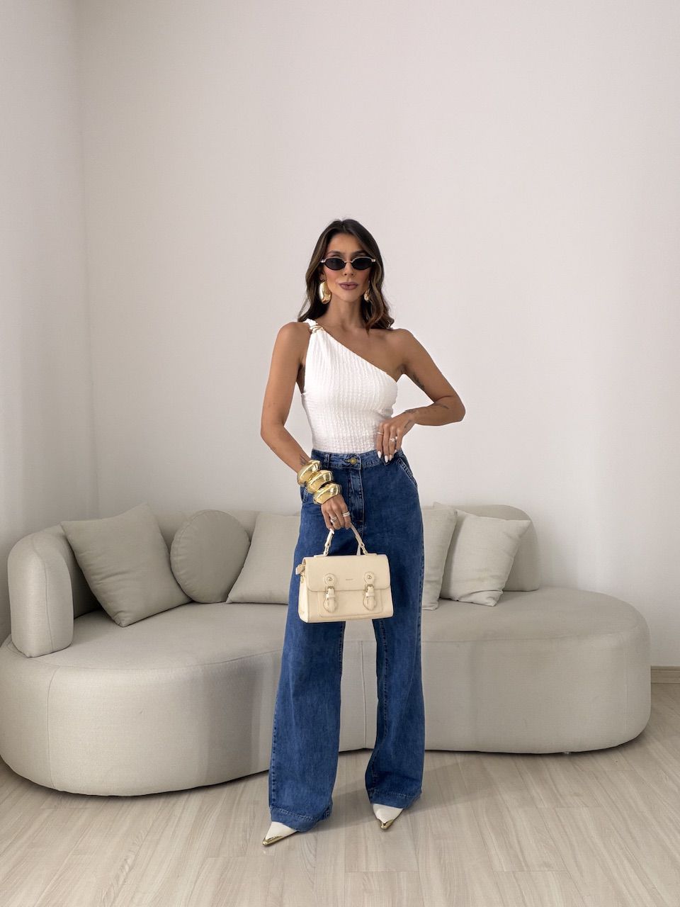 BLUSA GISELE NULA MANGA OFF
