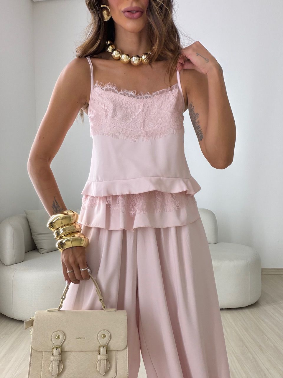 CONJUNTO LORRAINE ALADIM ROSA