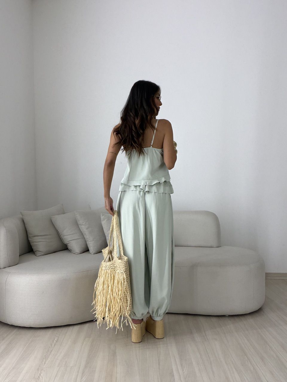 CONJUNTO LORRAINE ALADIM VERDE
