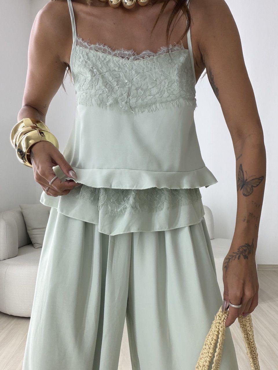CONJUNTO LORRAINE ALADIM VERDE