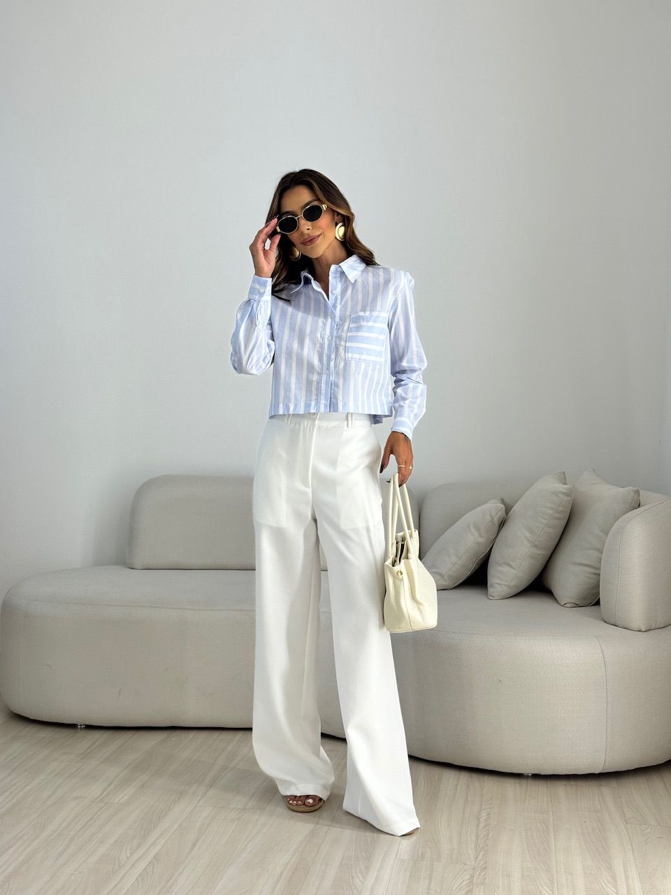 CALÇA EDUARDA CINTO OFF