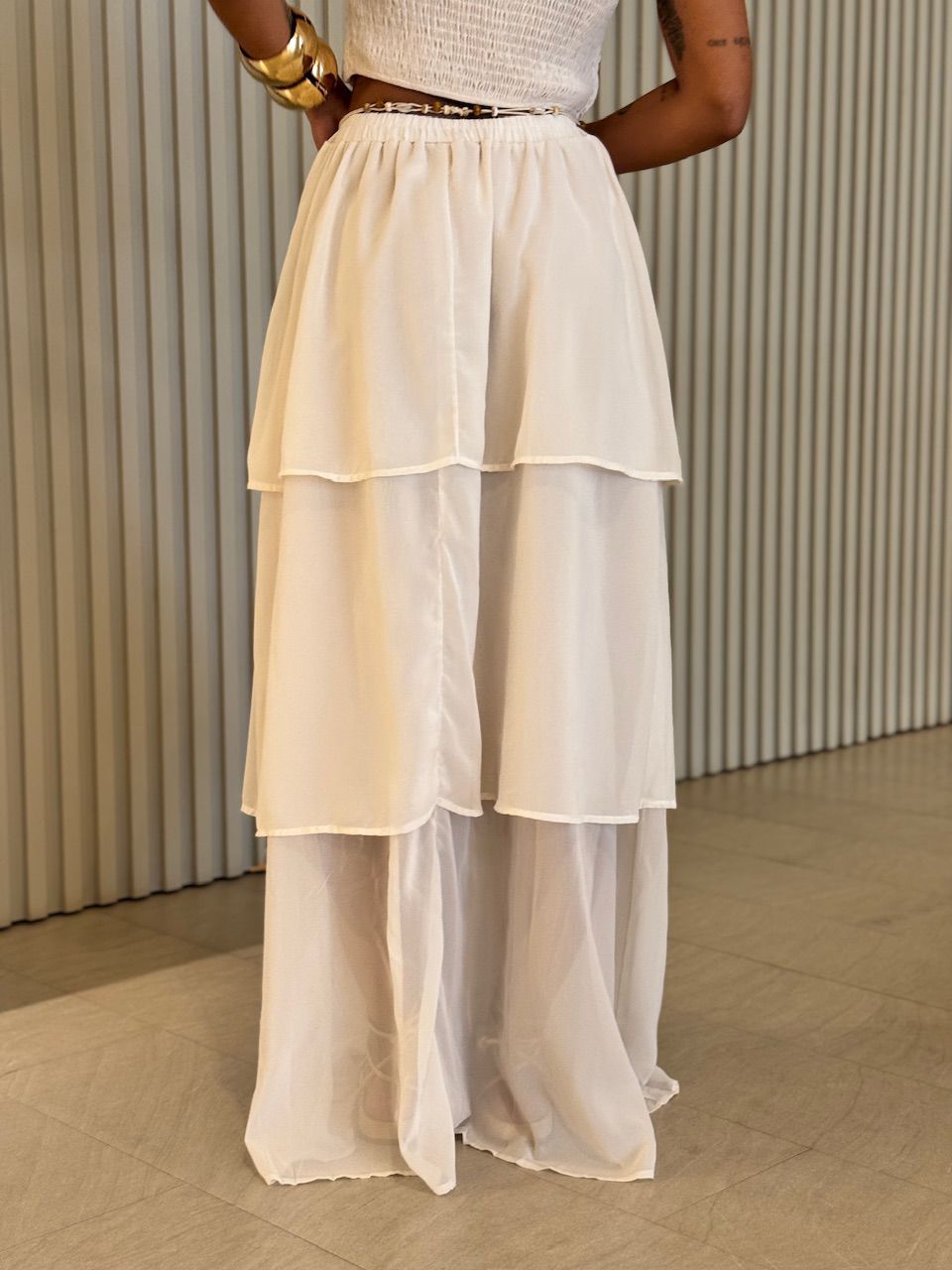 CONJUNTO MANU LASTEX MARFIM