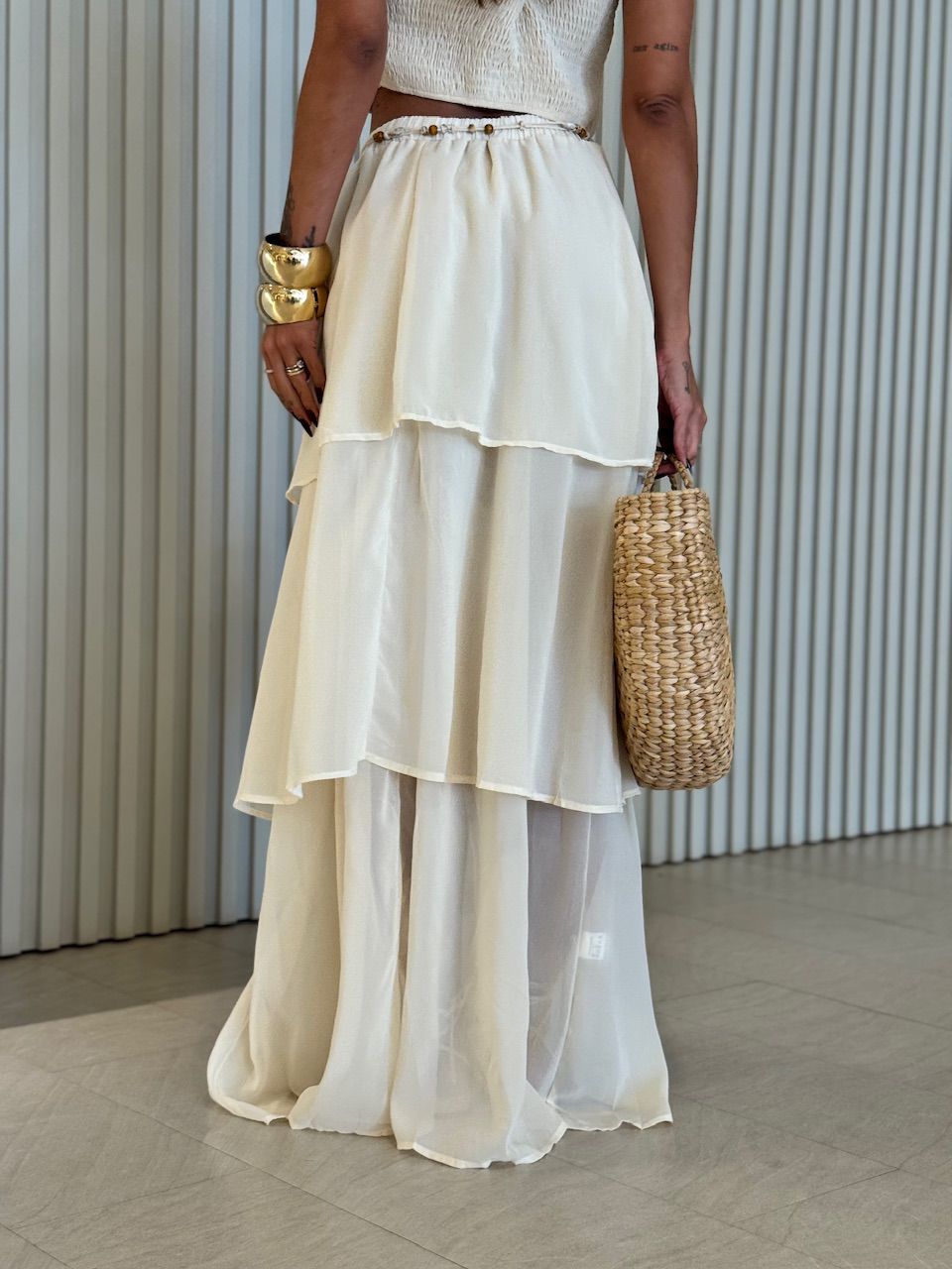 CONJUNTO MANU LASTEX YELLOW BUTTER