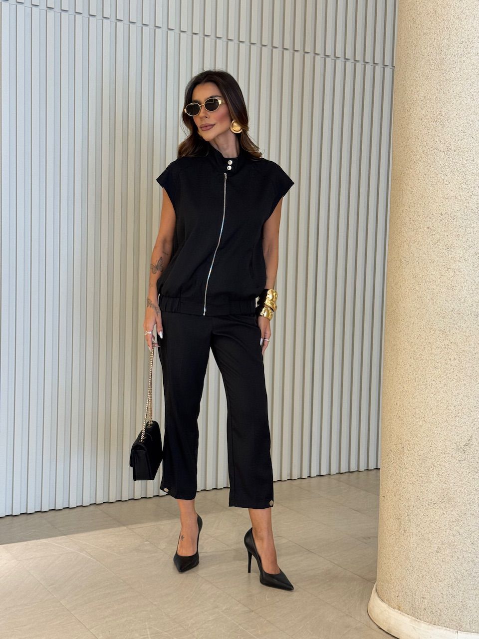 COLETE MANUELA ZÍPER PRETO