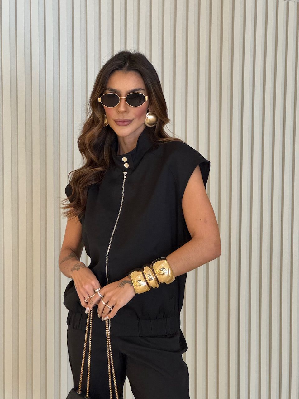 COLETE MANUELA ZÍPER PRETO