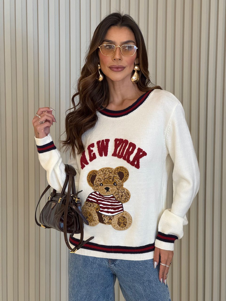 MOLETOM AGNES TRICOT OFF