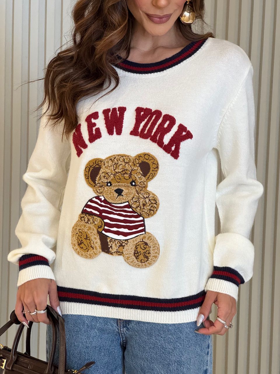 MOLETOM AGNES TRICOT OFF