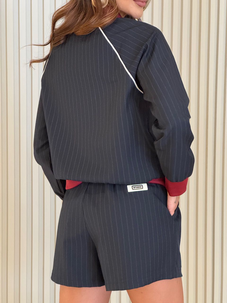 SHORT IOLANDA RISCA DE GIZ MARINHO