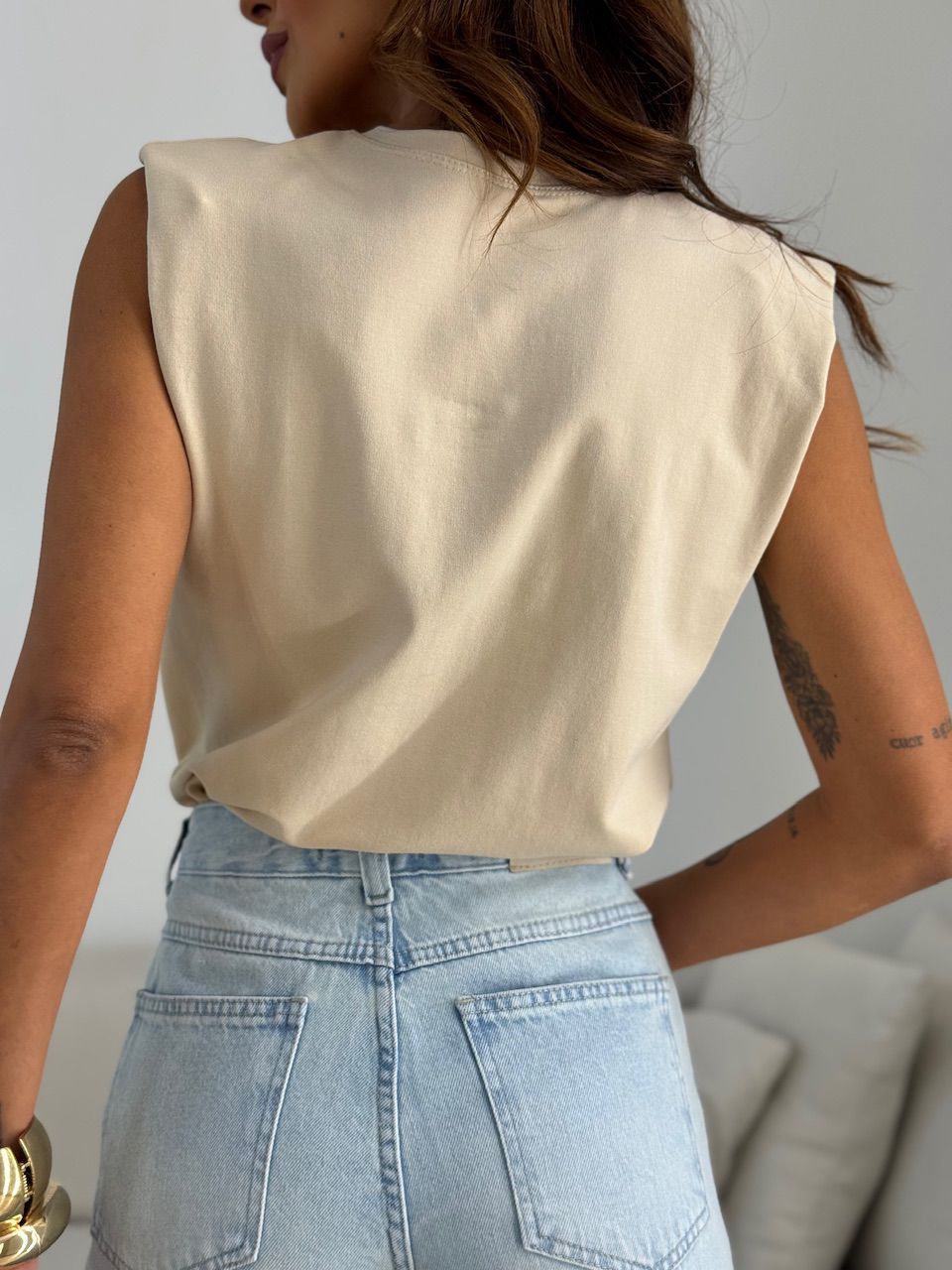 BLUSA MARIANE MUSCLE AREIA